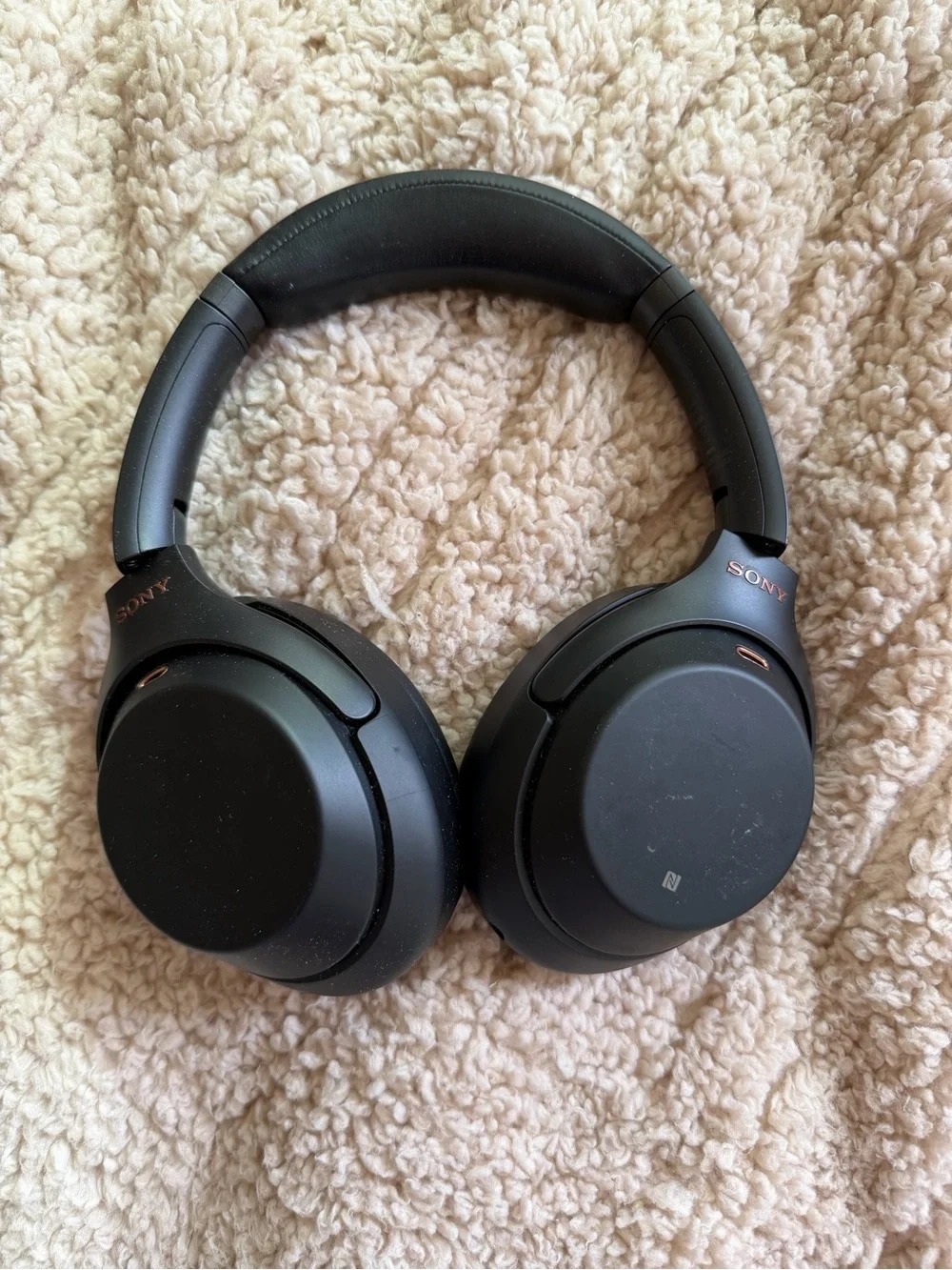 Sony WH-1000MX3 Wireless Over-Ear Headphones in Black with Copper Accents